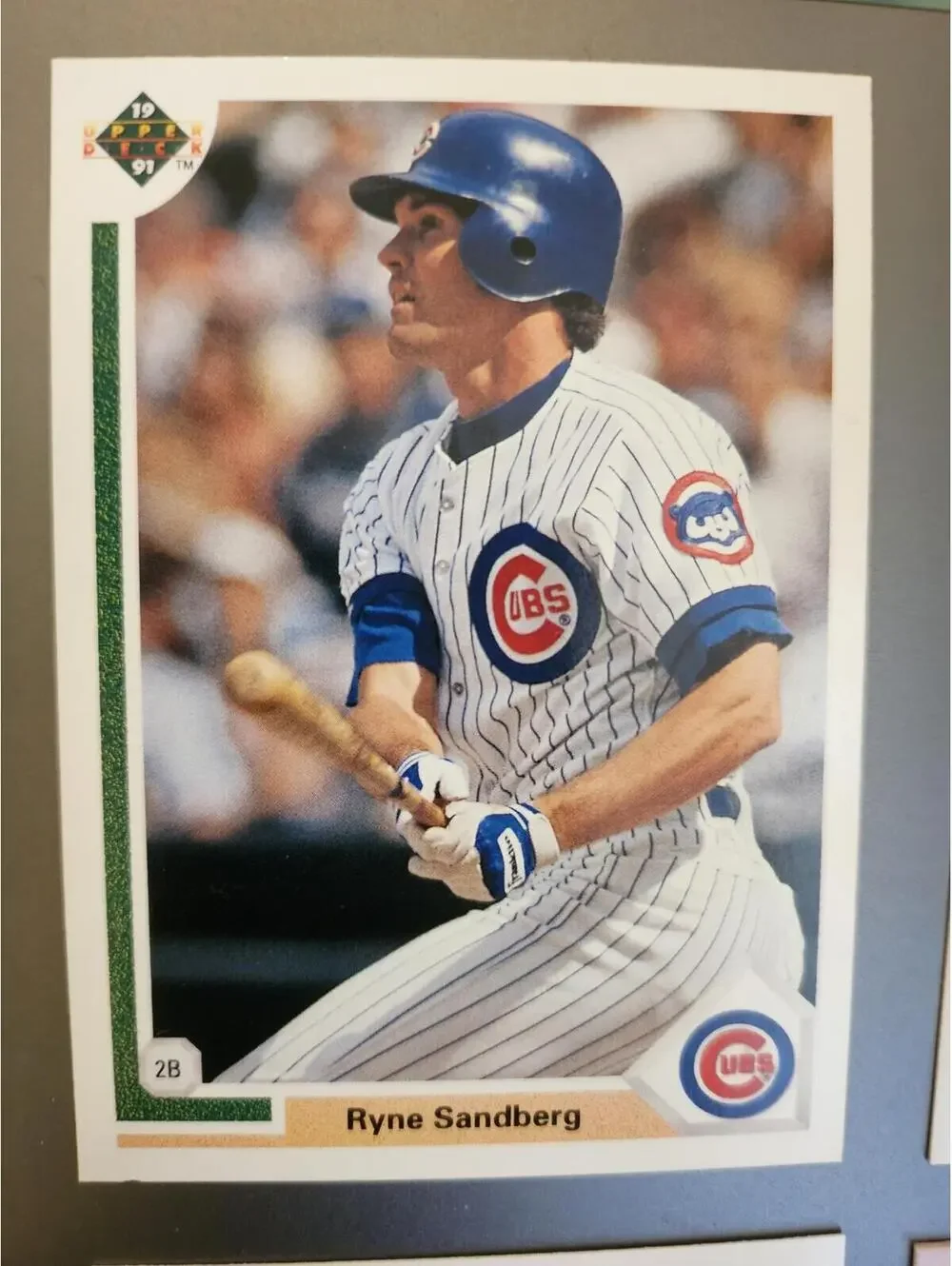 Ryne Sandberg #132 (1991 Upper Deck) Baseball Card, Chicago Cubs, HOF